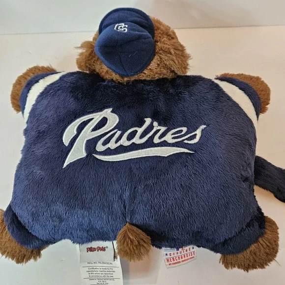 San Diego Padres Pillow Pet Genuine MLB Merch VTG Discontinued