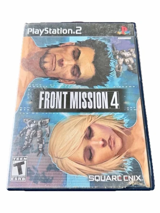 Front Mission 4 (Sony PlayStation 2 PS2, 2004) Includes 8MB‎ Memory Card.