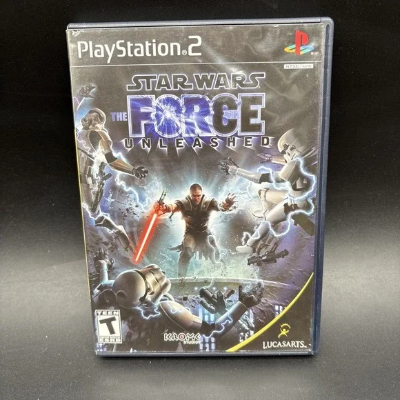 Star Wars The Force Unleashed PS2 Complete CIB PlayStation 2