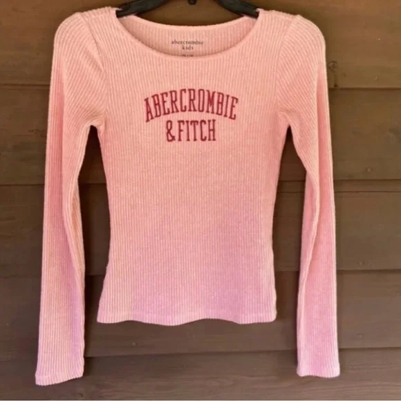 Abercrombie & Finch Girls Pink Light Weight Sweater Top - Size 13/14