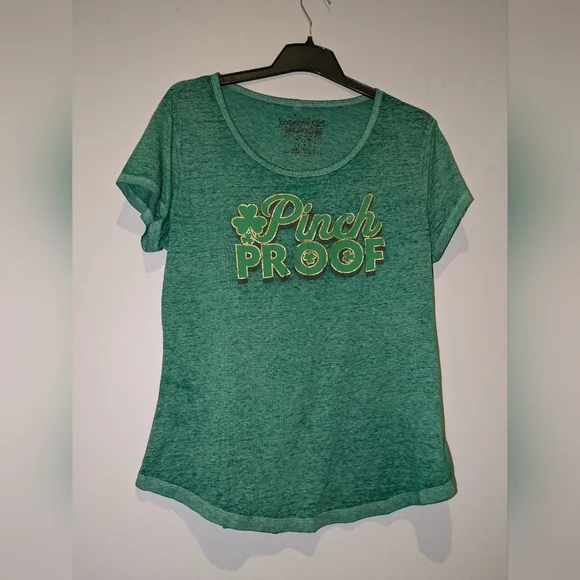 Rocker Girl By All Access Entertainment Girls St Patty's Day Tee Size XXL