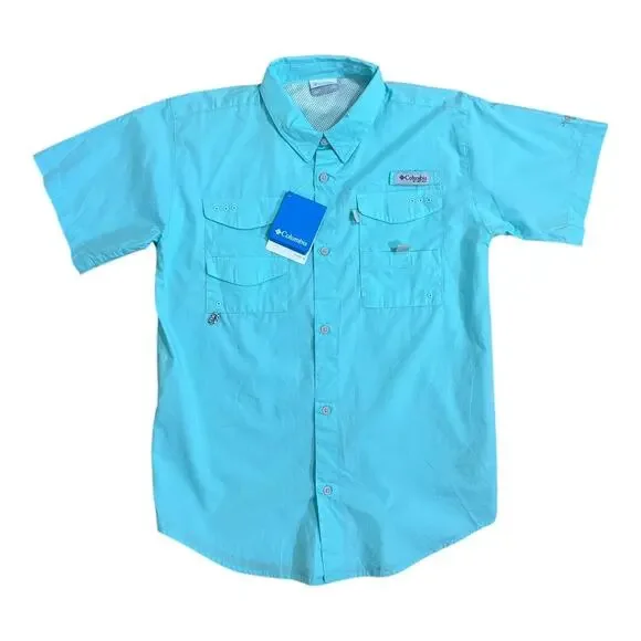 Columbia Boys Bahama Ii Short Sleeve Shirt - NWT - Size XL