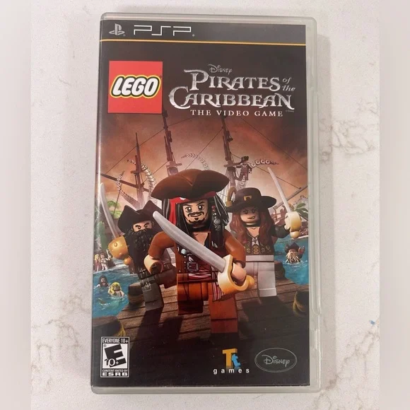 PSP LEGO Disney Pirates of The Caribbean Video Game