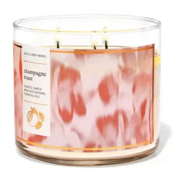 bath and body works Champagne Toast 3-Wick Candle