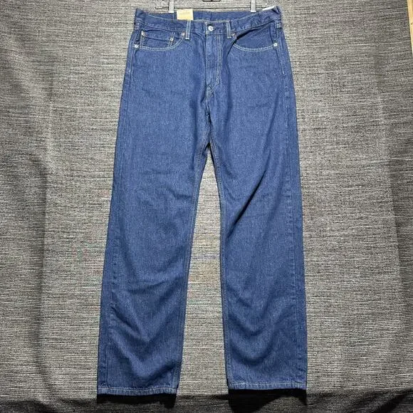Levi's 505 Jeans Men's Size 36x32 Blue Straight Leg