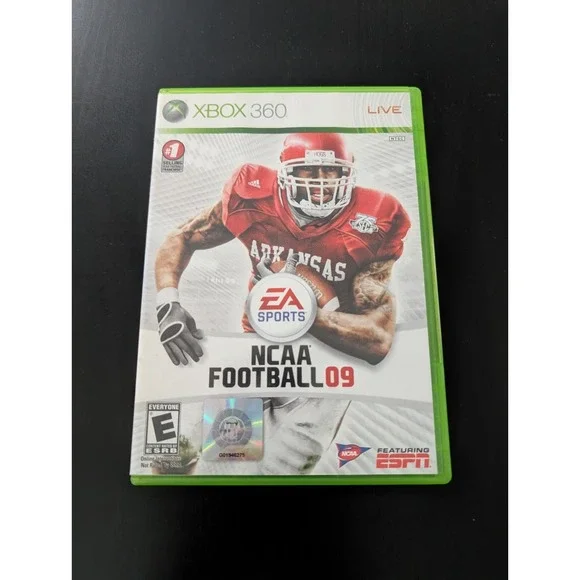 NCAA Football 09 - Microsoft Xbox 360 - TESTED &‎ Working