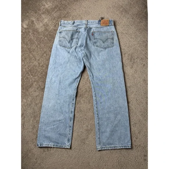 Vintage Mens Jeans 90s‎ Levi's 501 Made in USA Streetwear, Size W38 L30