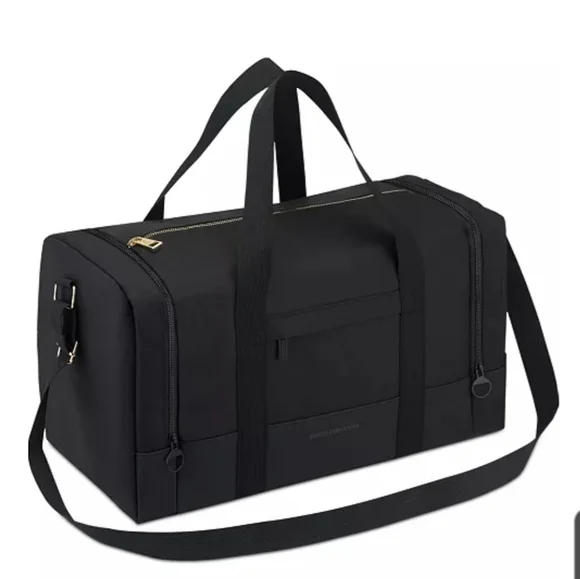 Paco Rabanne Black Weekender Duffle Bag NWOT