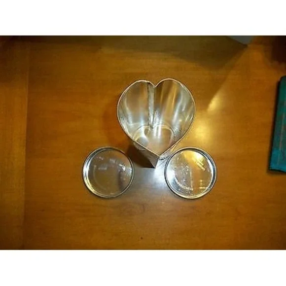 Pampered Chef Valtrompia Heart Bread‎ Cookie Cheese Tube Mode