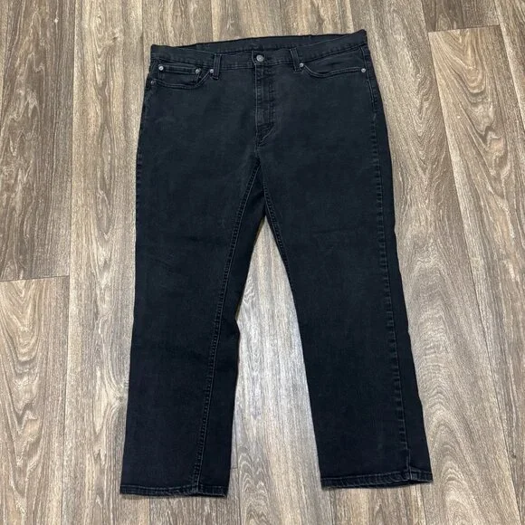 Levi’s 541 Men’s Jeans 38x30 Black Athletic Taper Fit Stretch Denim