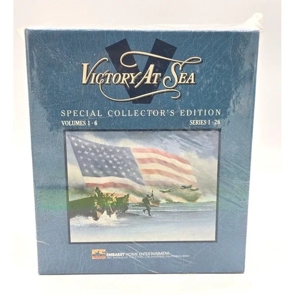 Victory at Sea: Special Collector's Edition 6-Tape VHS‎ Box Set