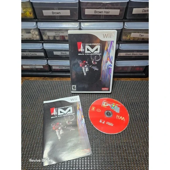 Dave Mirra‎ BMX Challenge (Nintendo Wii, 2007) CIB Complete Tested Working Great