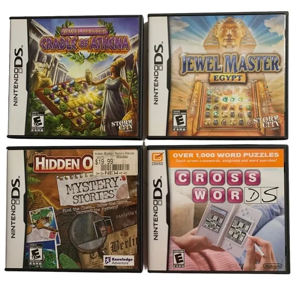 Nintendo DS Jewel Master Egypt Cradle of Athena Hidden Objects‎ Mystery Stories