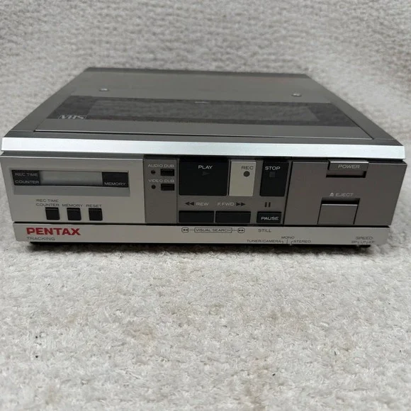 Pentax VHS Recorder,Tuner, Video Camera Lot PV-U1000A PV-R100A PC-K030A Untested