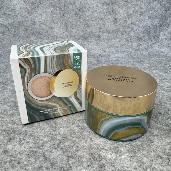 bareMinerals Deluxe Original Mineral Veil Loose Setting Powder Medium Coverage