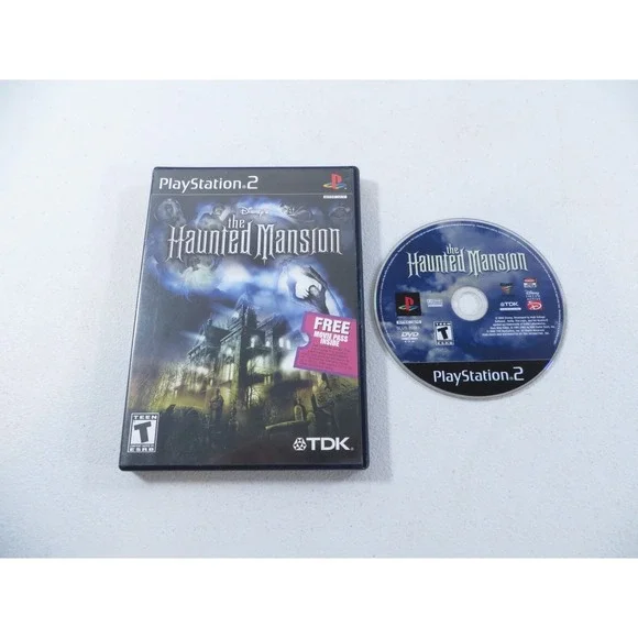 Disney's The Haunted Mansion Sony Playstation 2 PS2 2003 No Manual TESTED