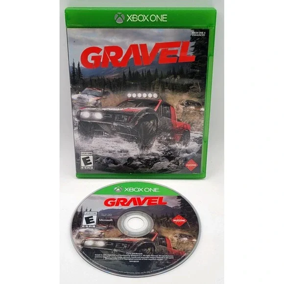 Gravel Microsoft Xbox One Game E Milestone‎ 2018 Racing Off-Road CIB COMPLETE