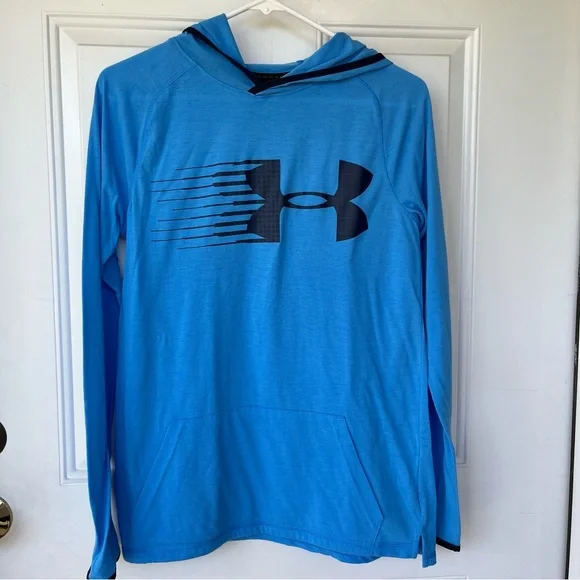 •Under Armour• Boys Lightweight HeatGear Hoodie - Size YXL