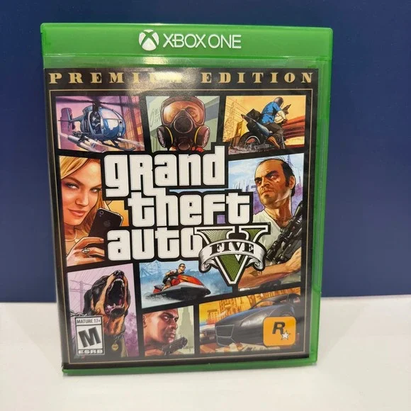 Rockstar Grand Theft Auto V Xbox One One Size Green Premium Edition Map