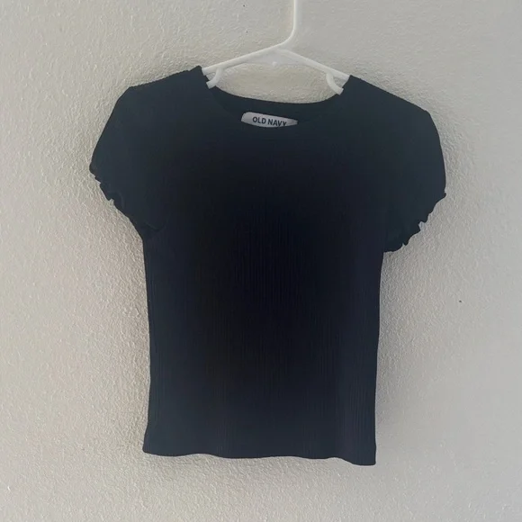 Old Navy Kids Black‎ Short Sleeve Tee