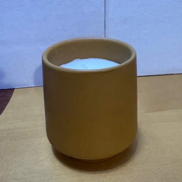 Minimalist terracotta  Ceramic Candle