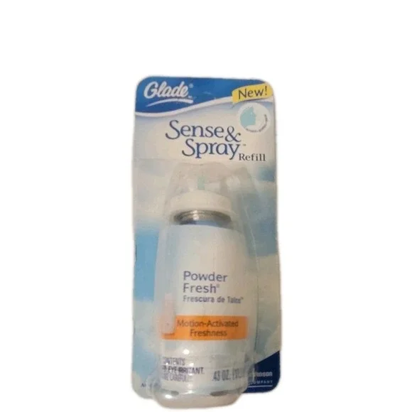 Glade Sense & Spray Refills Powder‎ Fresh Automatic Air Freshener NEW