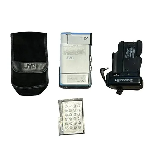 VTG JVC Mini‎ DV Digital Video Camcorder GR-DV1U Camera Bundle and Accessories