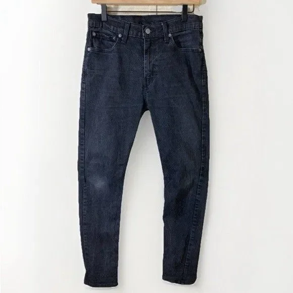 Levi’s 510 Skinny Jeans 32x32 Black Stretch Denim Minimalist Casual Fit