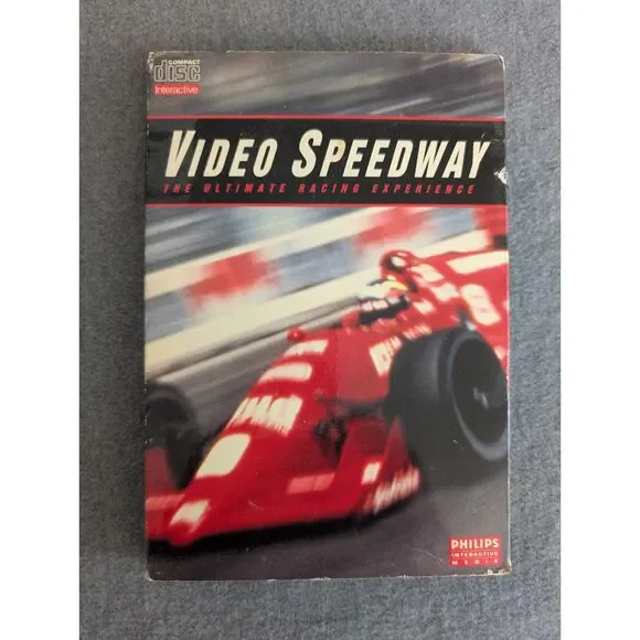 Video Speedway Philips CD-i (1992) CIB Complete w/ Sleeve - Retro Racing Game
