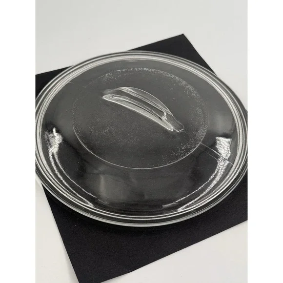 Clear Glass Round Lid Replacement Top‎ 7