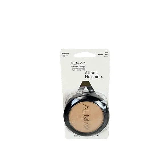 ALMAY Pressed Powder 100 My Best Face‎ Pale Matte Finish Hypoallergenic