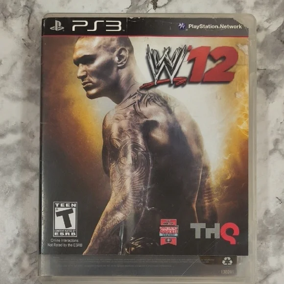 WWE 12 Wrestling Game for PS3 -