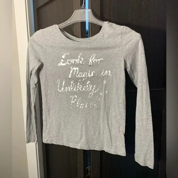 Gap Kids, gray long sleeve shirt