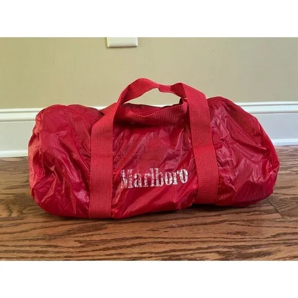 Vintage Marlboro Duffel Bag
