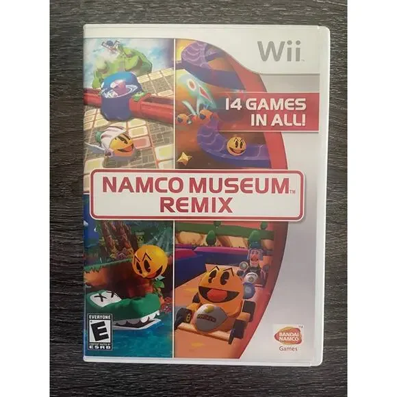 Namco Museum Remix Wii Game Complete w/ Case Nintendo Wii USED