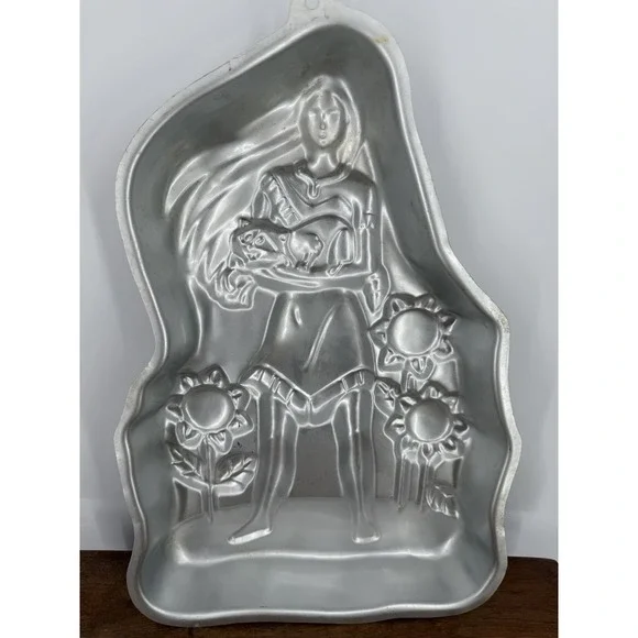 VTG 1995‎ Wilton Disney Pocahontas Bake Birthday Party Supplies Cake Pan Cartoon