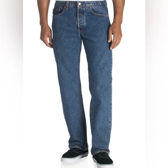 Levi's 501’s classic Straight Jeans Stonewashed 36/32