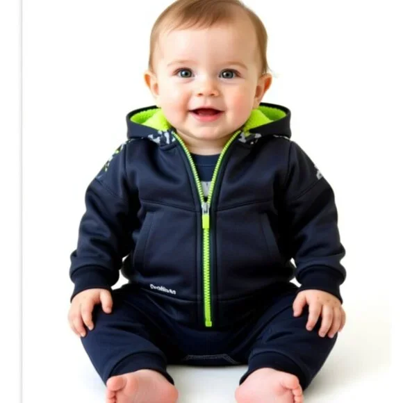 Baby boys Athletic sweatshirt size 12 Months.