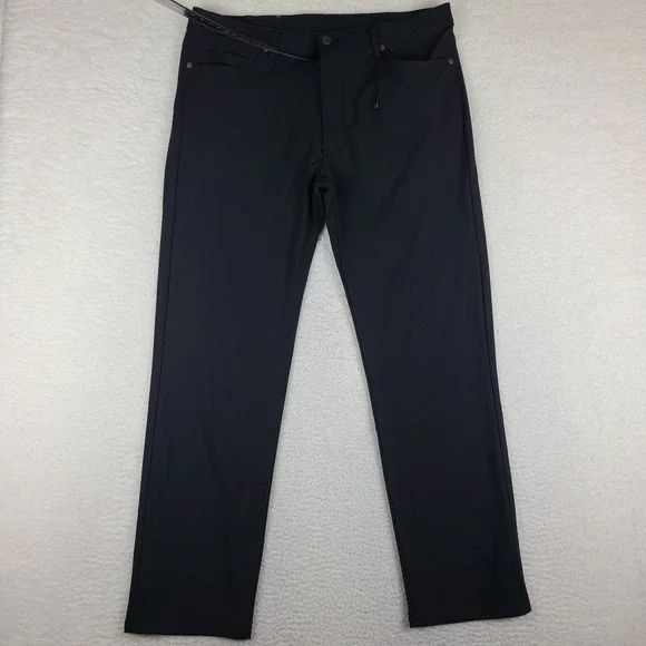 Levi's 511 Pants Mens 38x32 Black‎ Engineered For Movement Performance Tech Golf