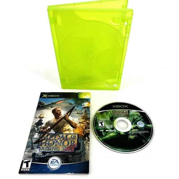Medal of Honor: Rising Sun (Microsoft Xbox, 2003)‎ W/ Manual