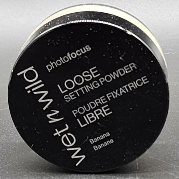 Wet n Wild Banana Photo Focus Loose Setting Powder Matte Finish Vegan 521B 0.7oz