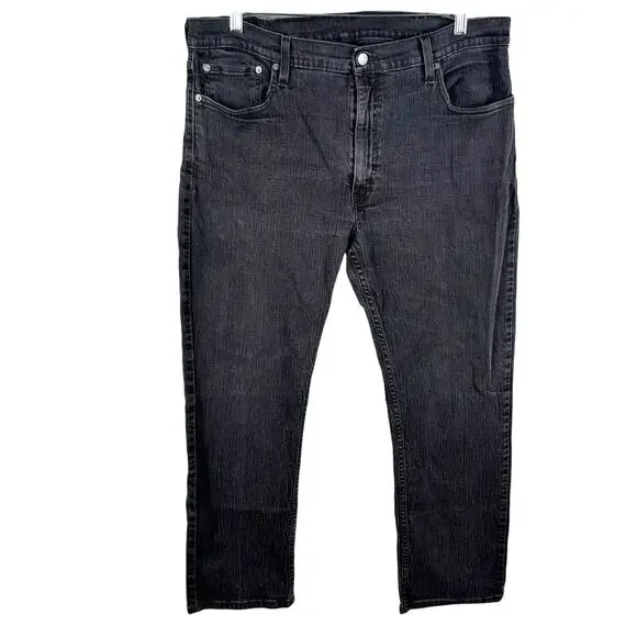 Levi's‎ 559 Denim Jeans Men's Size 40x30 Dark Wash Relaxed Straight Black Casual