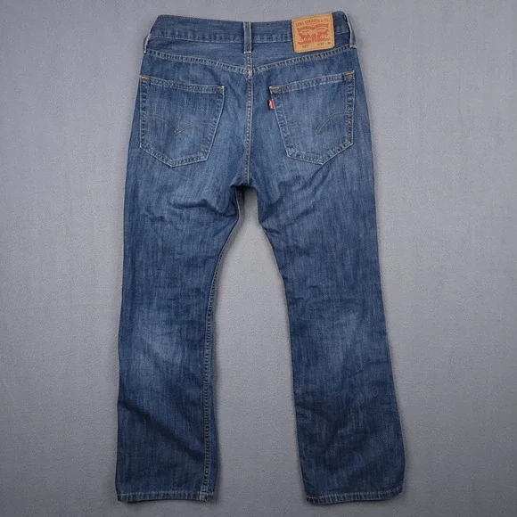 Levi's 527 Slim Bootcut Jeans Mens 30x30 Blue Denim Medium Wash