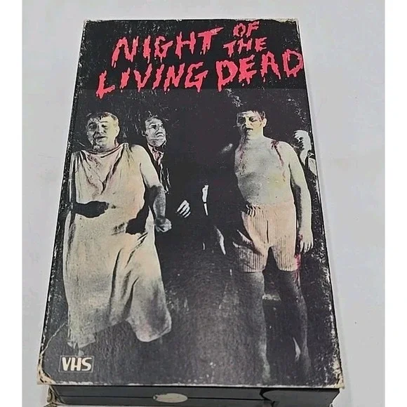 Night of the Living‎ Dead (VHS, 1968) Rare 1984 Video Release Horror