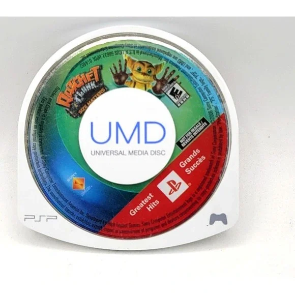Ratchet & Clank: Size Matters (Sony PSP, 2007) GAME DISC ONLY GREATEST‎ HITS