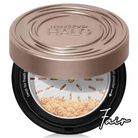 Smashbox Halo Perfecting Loose Setting Powder- Fair- Full Size New In Box Sealed