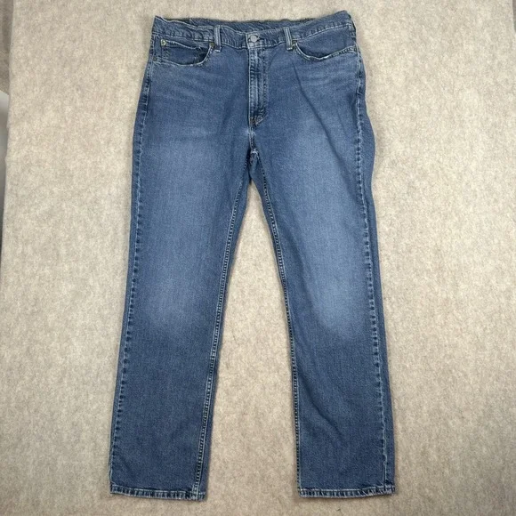 Levi's‎ 514 Regular Fit Straight Leg Jeans Mens 40x32 Blue Denim