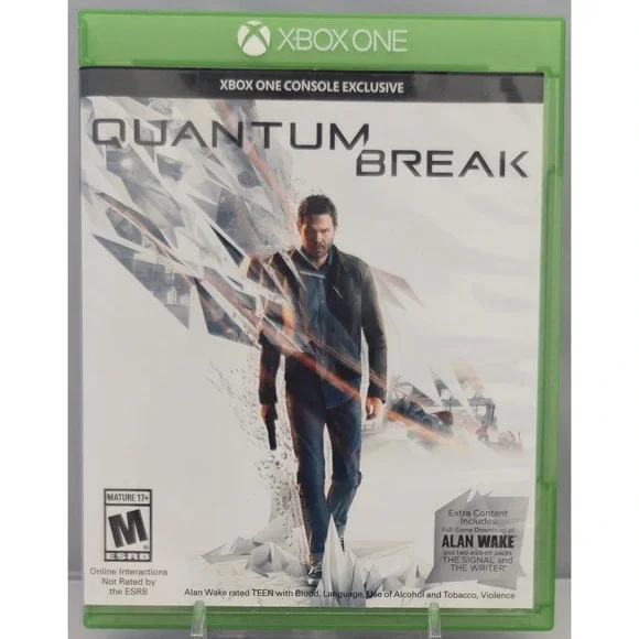Quantum Break - Xbox One - Game Case & Art - Tested & Working