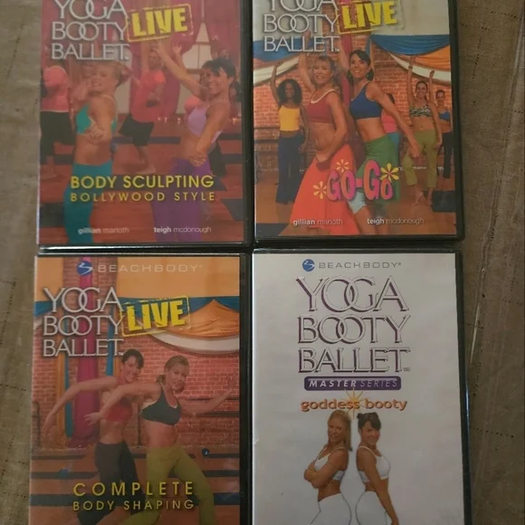 BEACH BODY YOGA BOOTY BALLET DVDS