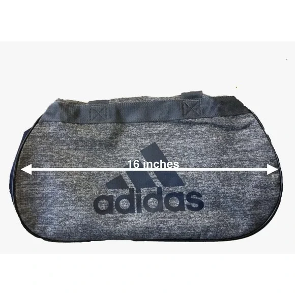 New Adidas Diablo Small Hex Print Duffel Bag, 16